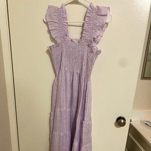 Hill House Ellie Nap Dress Lilac Stripe